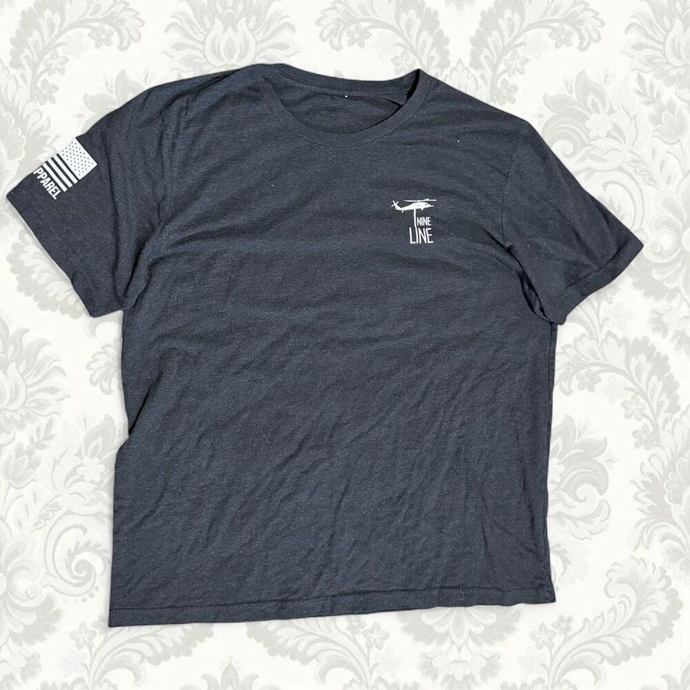 Revolution Men's Grey and Black T-shirt